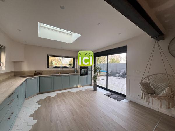 Maison 5 chambres - 117.50M² - jardin clos - PONTCHATEAU (SAINT-ROCH)