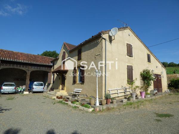 Maison de caractère de 250 m², au calme, 5 chambres, dépendances, terrain de 2 731 m²