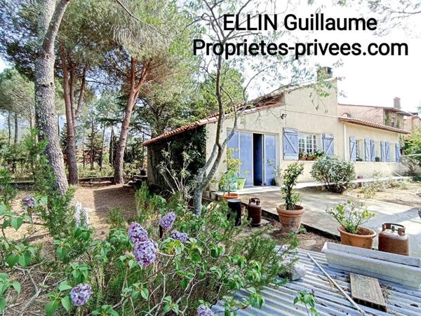 Mas 3 faces 128M2 à rénover 5000m2 terrain