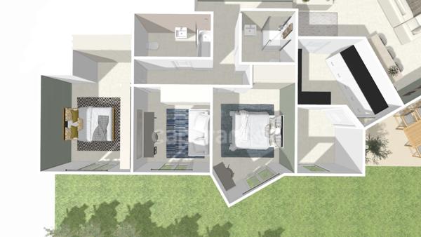 Appartement à vendre 4 pièces DIVONNE LES BAINS (01)