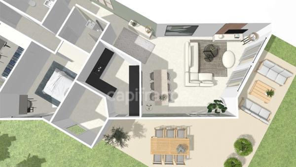 Appartement à vendre 4 pièces DIVONNE LES BAINS (01)