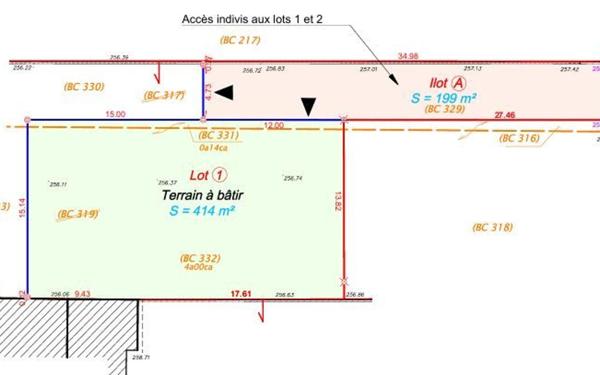 Terrain à vendre    Perrigny-lès-Dijon