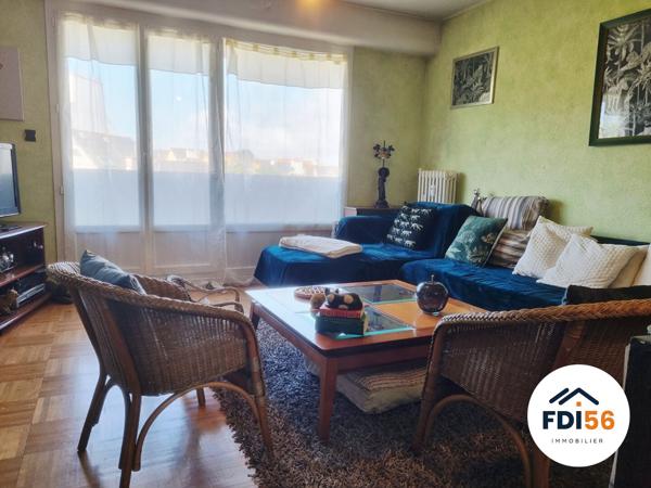 A VENDRE - LORIENT - T3 DE 80 m² - BALCON - CAVE - GARAGE ET STATIONNEMENT , Lorient
