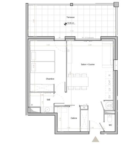Appartement à vendre 2 pièces 48 m² Font-Romeu-Odeillo-Via