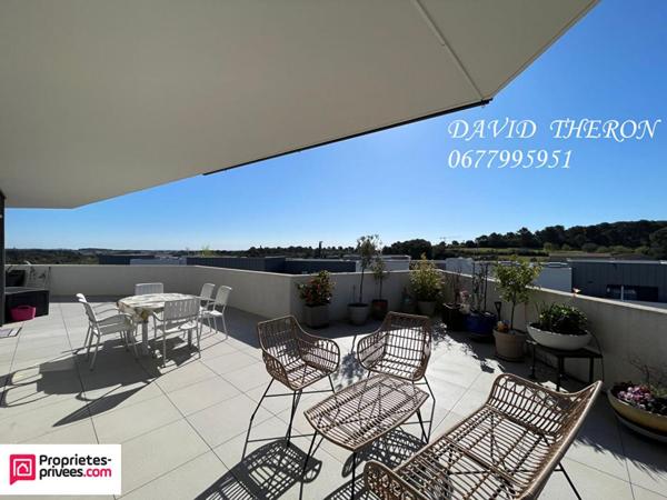 Appartement Castelnau Le Lez 4 pièce(s) 96.38 m2 rooftop