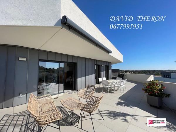 Appartement Castelnau Le Lez 4 pièce(s) 96.38 m2 rooftop