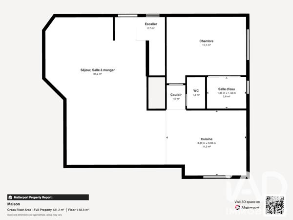 Maison à vendre 6 pièces 90 m² Quimper