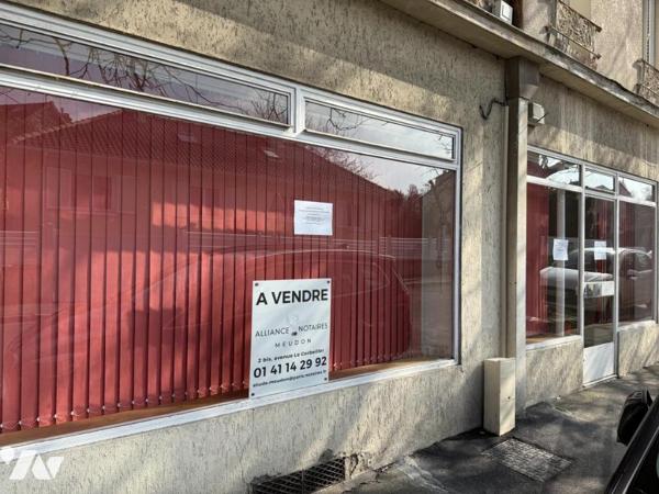 RARE - Meudon Val Fleury - Local commercial ou professionnel - 114,12m2 + cave réserve 39,70m2