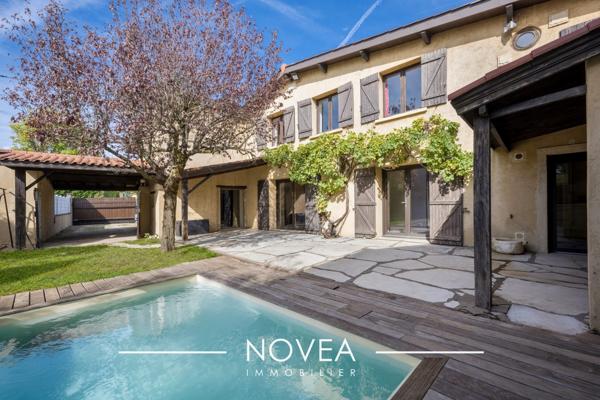 Maison familiale avec piscine – 170 m² – 4 chambres – Ternay