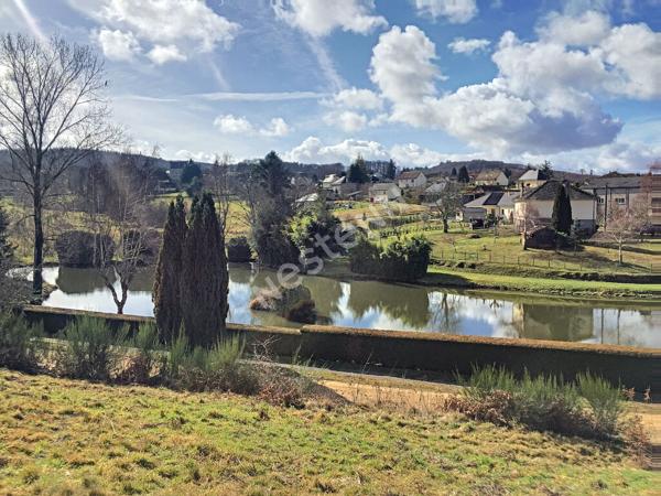 Terrain avec vue superbe à vendre sur Sainte Fortunade 4 790 m2