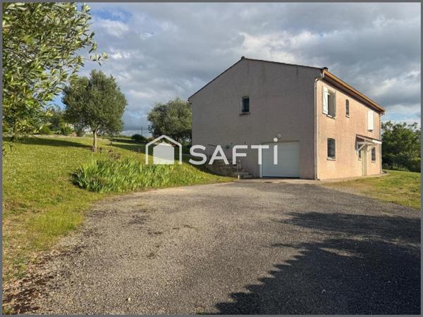 Maison avec jardin et garage