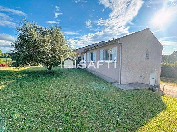 Maison avec jardin et garage