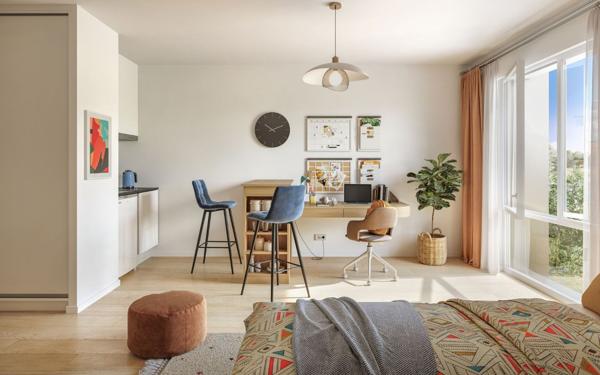 Appartement à vendre    1 pièce • 19,41 m2 Le Mans