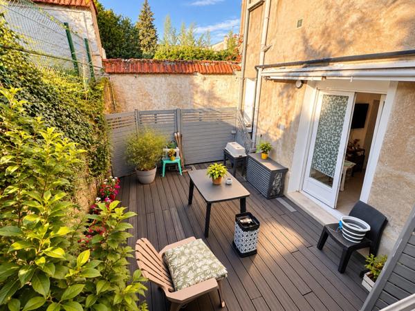 À vendre à Verdun – Superbe appartement T2 rénové avec terrasse privative, sans vis-à-vis