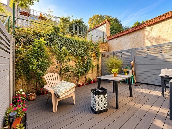 À vendre à Verdun – Superbe appartement T2 rénové avec terrasse privative, sans vis-à-vis