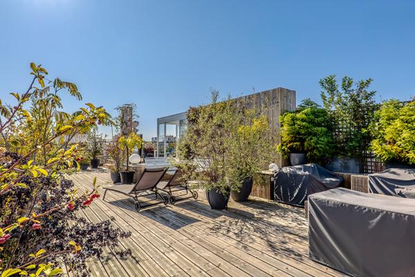 Penthouse avec Rooftop - Batignolles 185m²