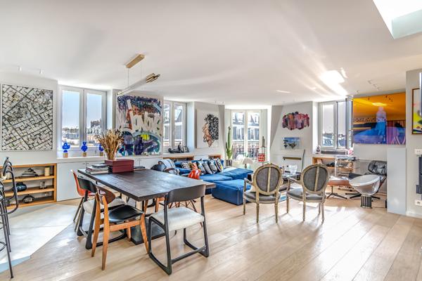Penthouse avec Rooftop - Batignolles 185m²