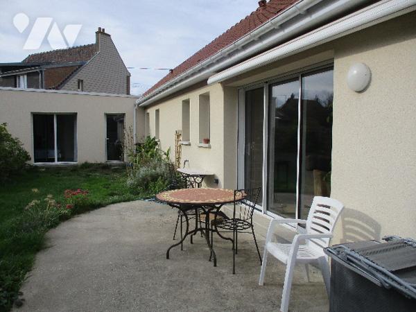 Maison individuelle de plain-pied - 3 chambres - Jardin