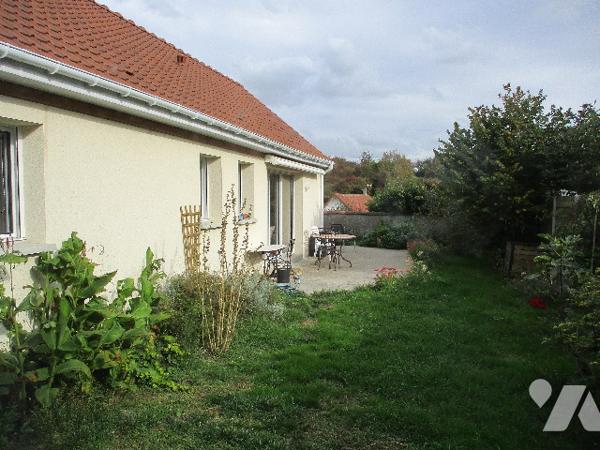 Maison individuelle de plain-pied - 3 chambres - Jardin