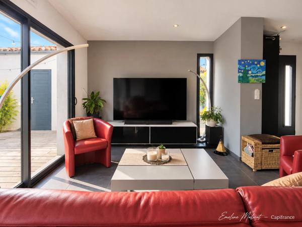 CENON – Maison 2022 DPE A/A – 127 m² – 4 chambres + bureau – Piscine – Garage