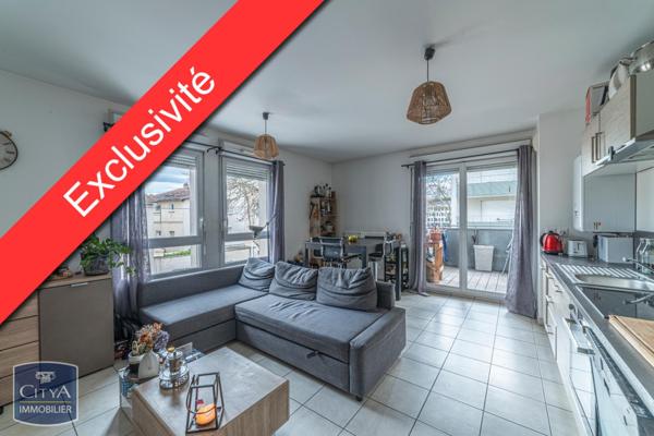 Vente appartement 2 pièces de 43.58m²