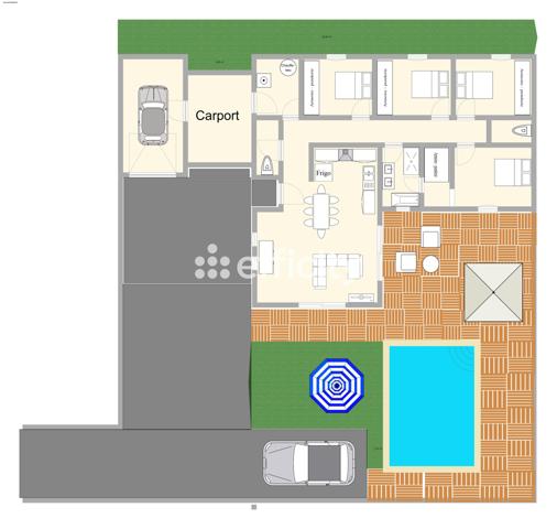 Maison 5 pièces - 127 m² Exclusivité efficity