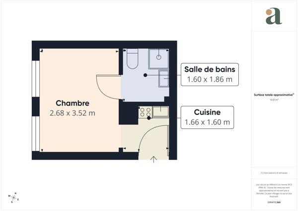 STUDIO AVEC PARKING RARE INVESTISSEMENT D’EXCEPTION MARAIS 17 m² EMPLACEMENT PREMIUM