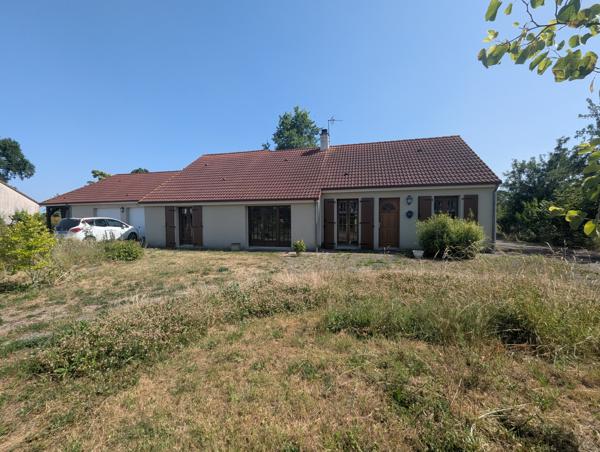Maison de campagne avec vie de plain-pied !