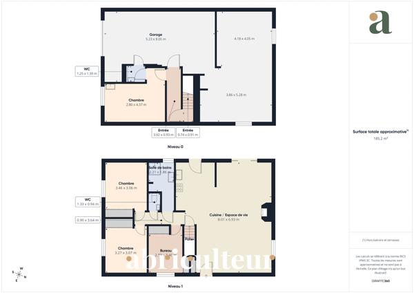 Maison 110 m² 5 pièces Grigny-sur-Rhône