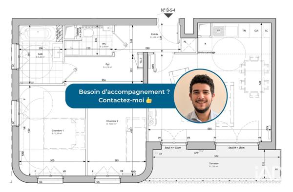 Appartement à vendre 3 pièces 66 m² Clichy