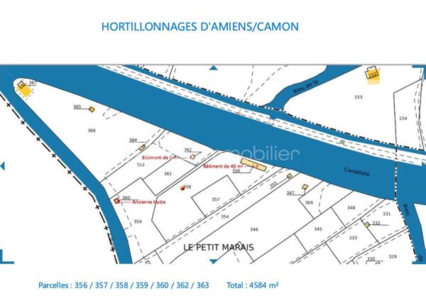 Terrain de loisirs de 4 584 m²