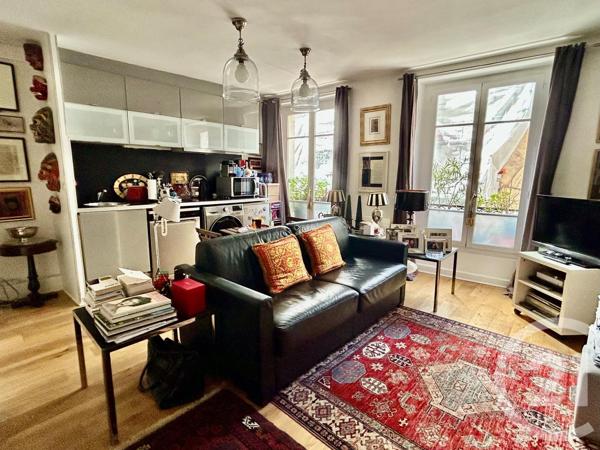 Appartement F2 à vendre  2 pièces - 37 m 2   PARIS  - 75018