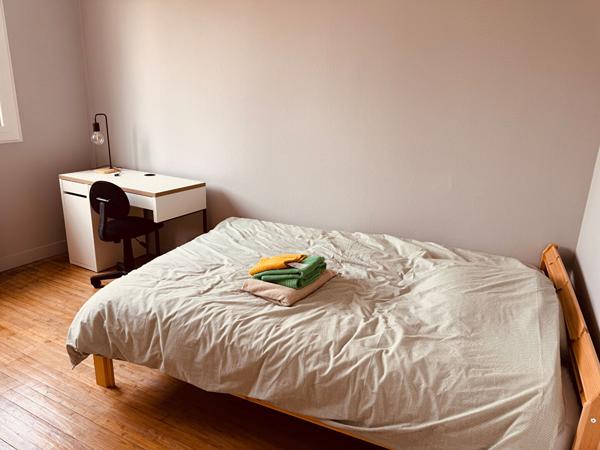 Chambres meublés dans colocation