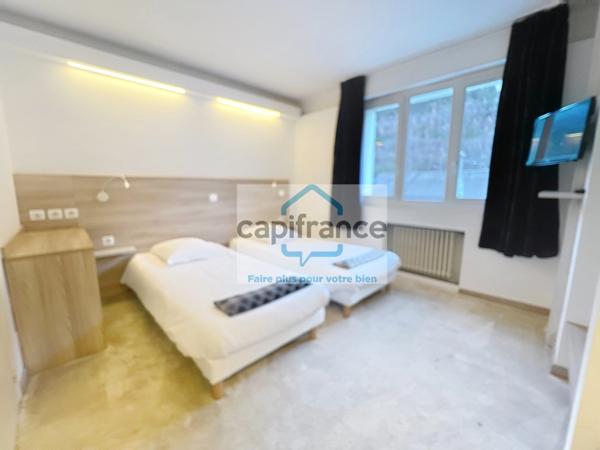 Dpt Savoie (73), à vendre MODANE - MURS et FONDS de COMMERCE Hôtel 18 chambres + 1 appartement de fonction + combles aménageables