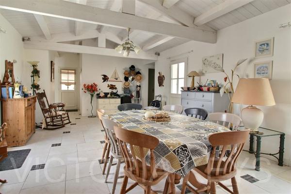 Maison à vendre de plain-pied- 3 chambres- Le Bois-Plage-en-Ré