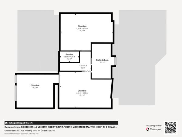 Vente maison à Brest, 8 pièces 188.2m²