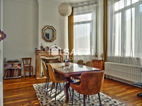 Charmante maison bourgeoise semi-individuelle de 199m²