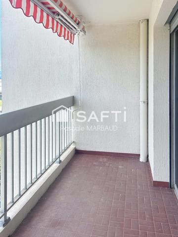 Appart T2 de 53 m² , avec balcon, place de parking