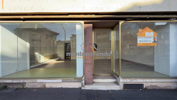 Local commercial 64m² + cave