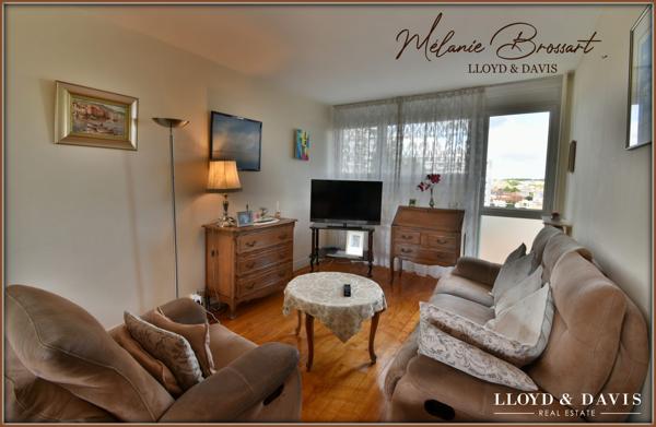 Appartement T3 au cœur des parcs, résidence sécurisée
