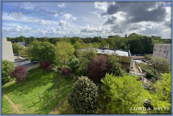 Appartement T3 au cœur des parcs, résidence sécurisée