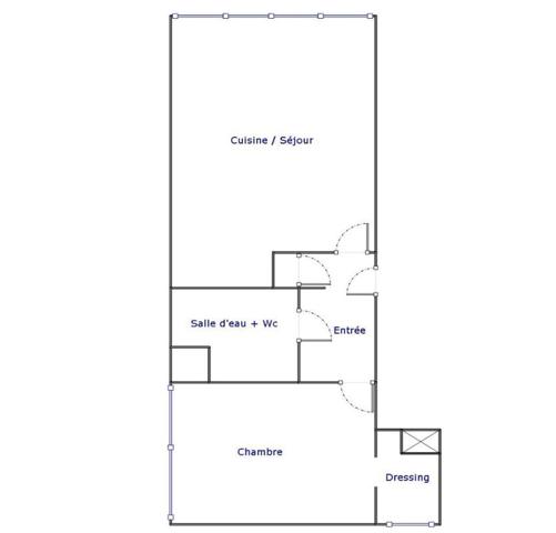 Appartement Ugine 2 pièces 33.65 m2