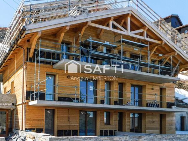 Chalet neuf luxe T6 garage, terrasse, balcon