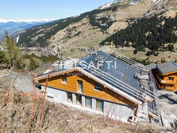 Chalet neuf luxe T6 garage, terrasse, balcon