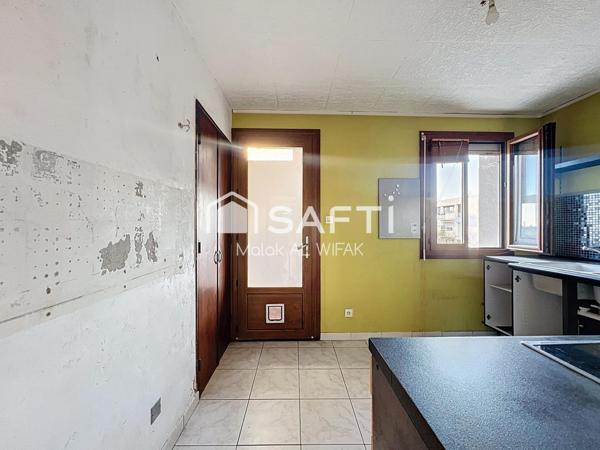 Appartement lumineux à rénover, fort potentiel