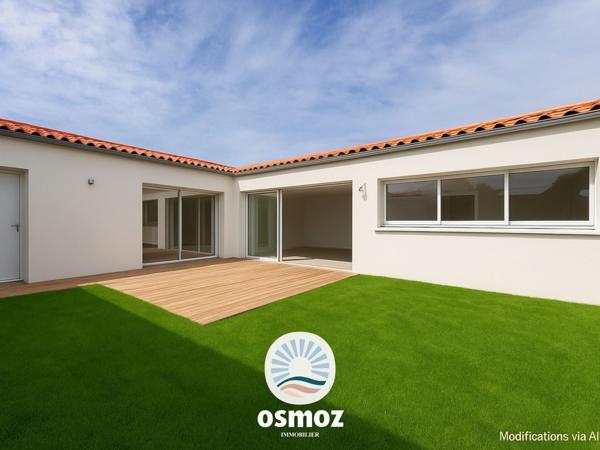 Maison neuve type 5 en centre-bourg  !