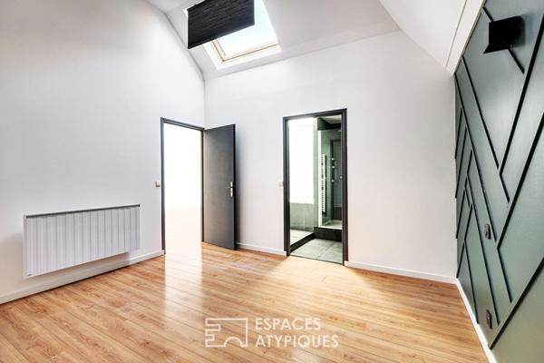 Loft lumineux sous les toits de Roubaix