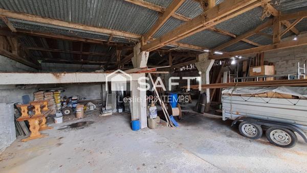 Maison 3 chambres 1 bureau et hangar