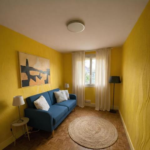 Tours Gare - Bel appartement T3 avec garage privé, cave et jardin commun