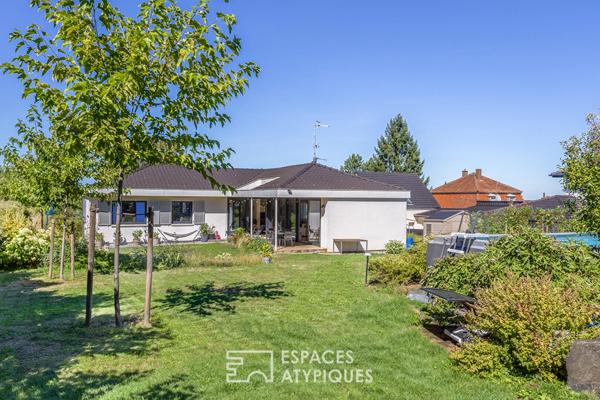 Maison d’architecte rénovée aux prestations soignées